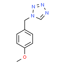 ChemSpider 2D Image | 1-(4-Methoxybenzyl)-1H-tetrazole | C9H10N4O