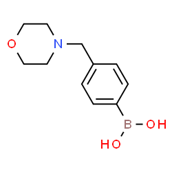 ChemSpider 2D Image | (4-(morpholinomethyl)phenyl)boronic acid | C11H16BNO3