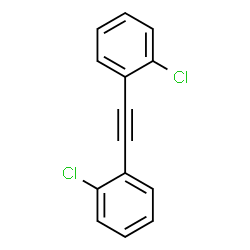 ChemSpider 2D Image | 1,1'-(1,2-Ethynediyl)bis(2-chlorobenzene) | C14H8Cl2