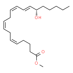 ChemSpider 2D Image | 15(S)-HETE methyl ester | C21H34O3