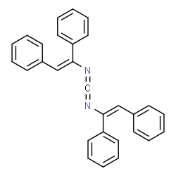 ChemSpider 2D Image | N,N'-Bis[(E)-1,2-diphenylvinyl]carbodiimide | C29H22N2