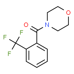 ChemSpider 2D Image | 4-Morpholinyl[2-(trifluoromethyl)phenyl]methanone | C12H12F3NO2