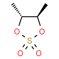 ChemSpider 2D Image | (4R,5R)-4,5-Dimethyl-1,3,2-dioxathiolane 2,2-dioxide | C4H8O4S
