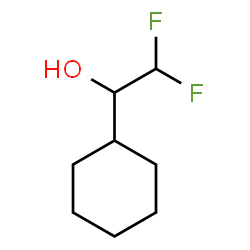 ChemSpider 2D Image | 1-Cyclohexyl-2,2-difluoroethanol | C8H14F2O