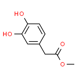 ChemSpider 2D Image | Methyl 3,4-Dihydroxyphenylacetate | C9H10O4
