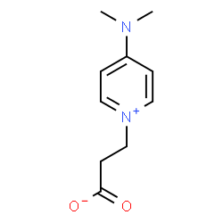 ChemSpider 2D Image | 3-[4-(Dimethylamino)-1-pyridiniumyl]propanoate | C10H14N2O2