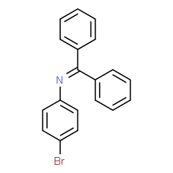 ChemSpider 2D Image | N-(4-Bromophenyl)-1,1-diphenylmethanimine | C19H14BrN