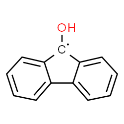 ChemSpider 2D Image | 9-Hydroxy-9H-fluoren-9-yl | C13H9O