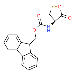 ChemSpider 2D Image | Fmoc-L-cysteine | C18H17NO4S