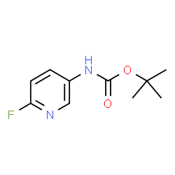ChemSpider 2D Image | Boc-5-Amino-2-fluoropyridine | C10H13FN2O2
