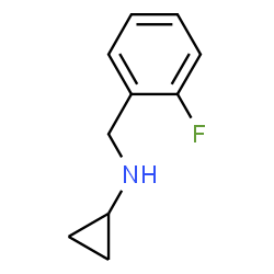 ChemSpider 2D Image | N-(2-Fluorobenzyl)cyclopropanamine | C10H12FN