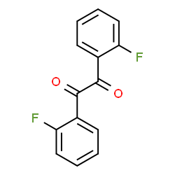 ChemSpider 2D Image | 1,2-Bis(2-fluorophenyl)-1,2-ethanedione | C14H8F2O2