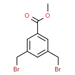 ChemSpider 2D Image | Methyl 3,5-bis(bromomethyl)benzoate | C10H10Br2O2
