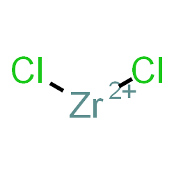 ChemSpider 2D Image | Dichlorozirconium(2+) | Cl2Zr