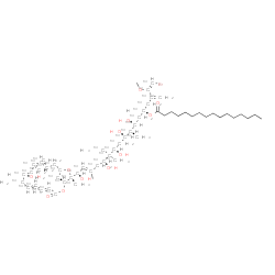 ChemSpider 2D Image | (1E,5S,7S,8S,9R,11S,13R,15E,17S)-1-Bromo-7,9,11,13,17-pentahydroxy-17-[(1R,9R,17R)-9-hydroxy-5,13,17-tris[(~13~C)methyl]-11-(~13~C)methylene-3-oxo(~13~C_16_)-2,16-dioxabicyclo[13.2.1]octadeca-4,6,12-t
rien-17-yl]-2-methoxy-15-methyl-8,12,12-tris[(~13~C)methyl]-3-(~13~C)methylene(~13~C_17_)-1,15-heptadecadien-5-yl hexadecanoate | C1813C41H97BrO12