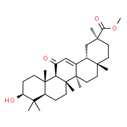 ChemSpider 2D Image | Methyl glycyrrhetinate | C31H48O4