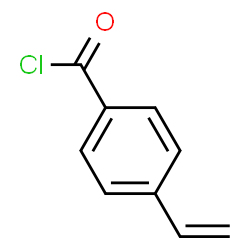 ChemSpider 2D Image | 4-Vinylbenzoyl chloride | C9H7ClO