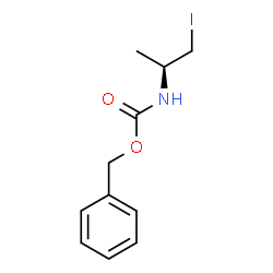 ChemSpider 2D Image | Benzyl [(2S)-1-iodo-2-propanyl]carbamate | C11H14INO2