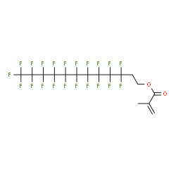 ChemSpider 2D Image | 2-(Perfluorodecyl)ethyl methacrylate | C16H9F21O2