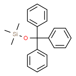 ChemSpider 2D Image | Trimethyl(trityloxy)silane | C22H24OSi