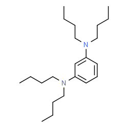 ChemSpider 2D Image | N,N,N',N'-Tetrabutyl-1,3-benzenediamine | C22H40N2