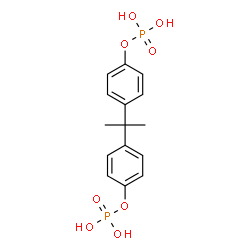 ChemSpider 2D Image | Bisphenol A diphosphate | C15H18O8P2