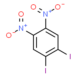 ChemSpider 2D Image | 1,2-Diiodo-4,5-dinitrobenzene | C6H2I2N2O4