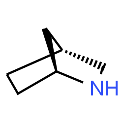 ChemSpider 2D Image | (1S,4R)-2-Azabicyclo[2.2.1]heptane | C6H11N