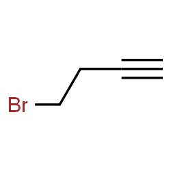 ChemSpider 2D Image | 1-Bromo-3-butyne | C4H5Br