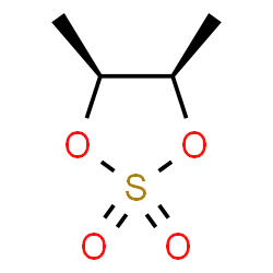 ChemSpider 2D Image | (4R,5S)-4,5-Dimethyl-1,3,2-dioxathiolane 2,2-dioxide | C4H8O4S