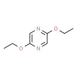 ChemSpider 2D Image | 2,5-Diethoxypyrazine | C8H12N2O2