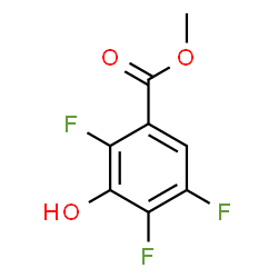 ChemSpider 2D Image | Methyl 2,4,5-trifluoro-3-hydroxybenzoate | C8H5F3O3