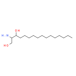 ChemSpider 2D Image | 2-Amino-1,3-hexadecanediol | C16H35NO2