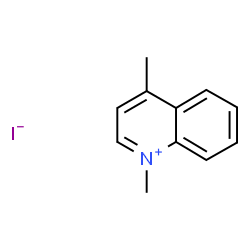 ChemSpider 2D Image | 1,4-Dimethylquinolinium iodide | C11H12IN