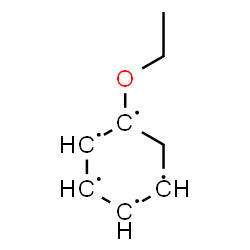 ChemSpider 2D Image | 1-Ethoxy-1,2,3,4,5-cyclohexanepentayl | C8H11O