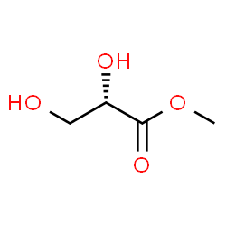 ChemSpider 2D Image | methyl (S)-glycerate | C4H8O4
