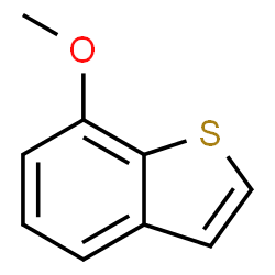 ChemSpider 2D Image | 7-Methoxy-1-benzothiophene | C9H8OS