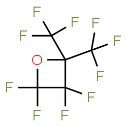 ChemSpider 2D Image | 2,2,3,3-Tetrafluoro-4,4-bis(trifluoromethyl)oxetane | C5F10O