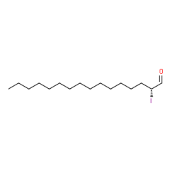 ChemSpider 2D Image | (2R)-2-Iodohexadecanal | C16H31IO