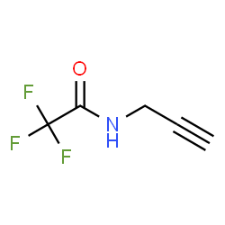 ChemSpider 2D Image | 2,2,2-Trifluoro-N-(2-propyn-1-yl)acetamide | C5H4F3NO