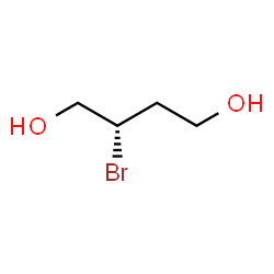 ChemSpider 2D Image | (2S)-2-Bromo-1,4-butanediol | C4H9BrO2