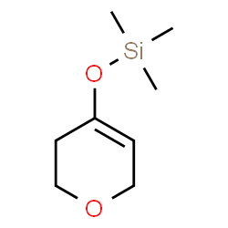 ChemSpider 2D Image | (3,6-Dihydro-2H-pyran-4-yloxy)(trimethyl)silane | C8H16O2Si