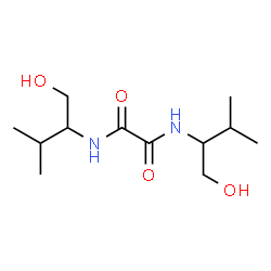 ChemSpider 2D Image | N,N'-Bis(1-hydroxy-3-methyl-2-butanyl)ethanediamide | C12H24N2O4