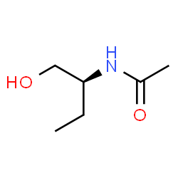 ChemSpider 2D Image | N-[(2S)-1-Hydroxy-2-butanyl]acetamide | C6H13NO2