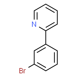 ChemSpider 2D Image | 2-(3-Bromophenyl)pyridine | C11H8BrN