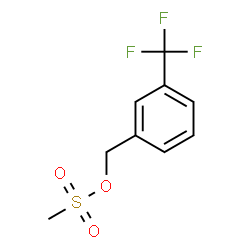 ChemSpider 2D Image | 3-(Trifluoromethyl)benzyl methanesulfonate | C9H9F3O3S