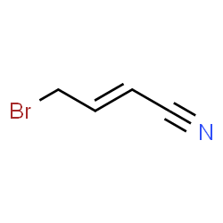 ChemSpider 2D Image | (2E)-4-Bromo-2-butenenitrile | C4H4BrN