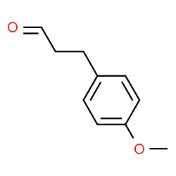 ChemSpider 2D Image | 3-(4-Methoxyphenyl)propanal | C10H12O2