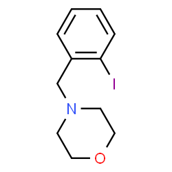 ChemSpider 2D Image | 4-(2-Iodobenzyl)morpholine | C11H14INO