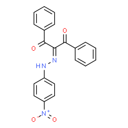 ChemSpider 2D Image | 2-[(4-Nitrophenyl)hydrazono]-1,3-diphenyl-1,3-propanedione | C21H15N3O4